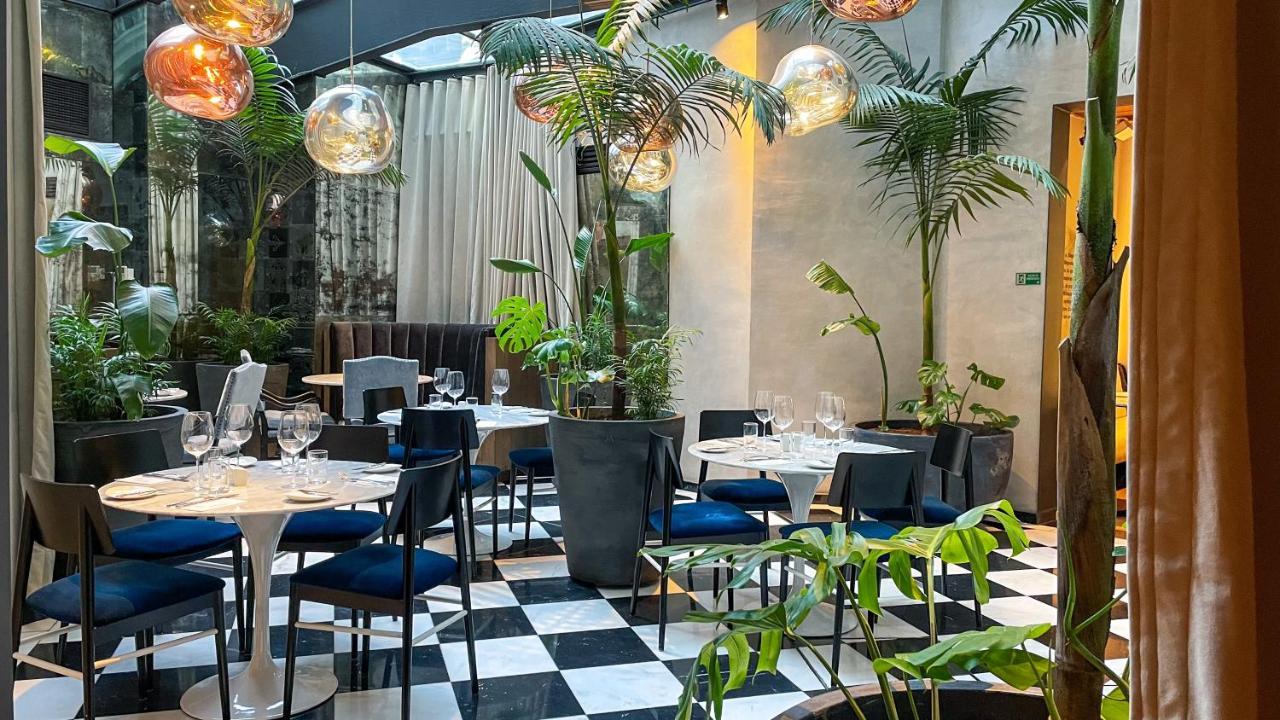 Hotel Magnolia Сантьяго Экстерьер фото Restaurant interior