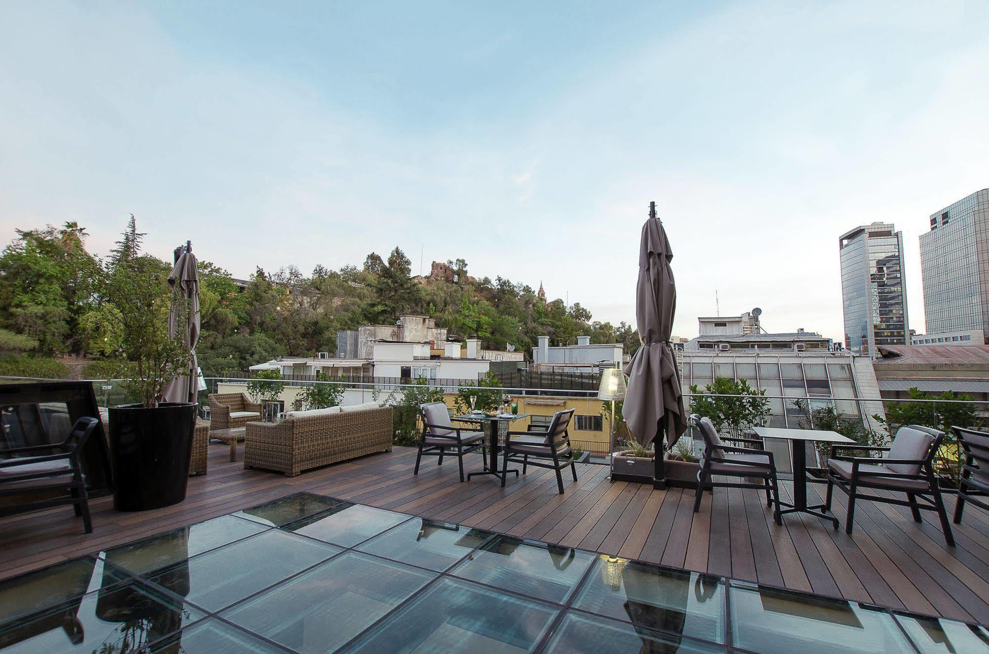 Hotel Magnolia Сантьяго Экстерьер фото Rooftop terrace